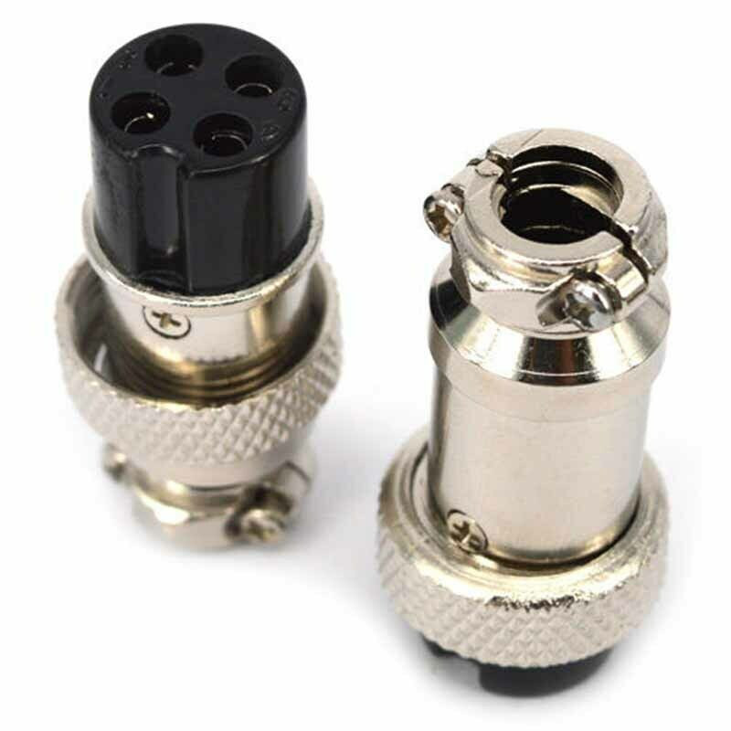 Aviator Connector Kit - Kit Konektor Penerbangan GX16-4 4-Pin 5