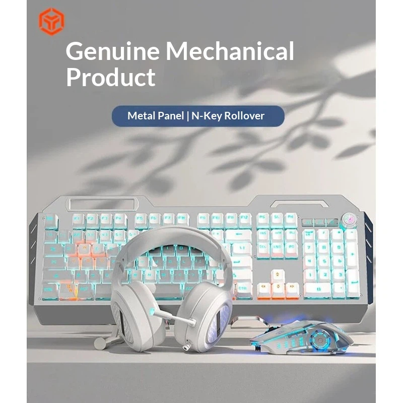 Gaming Keyboard And Mouse Set - Eweadn Tk900 Keyboard Mekanik Gaming Nirkabel