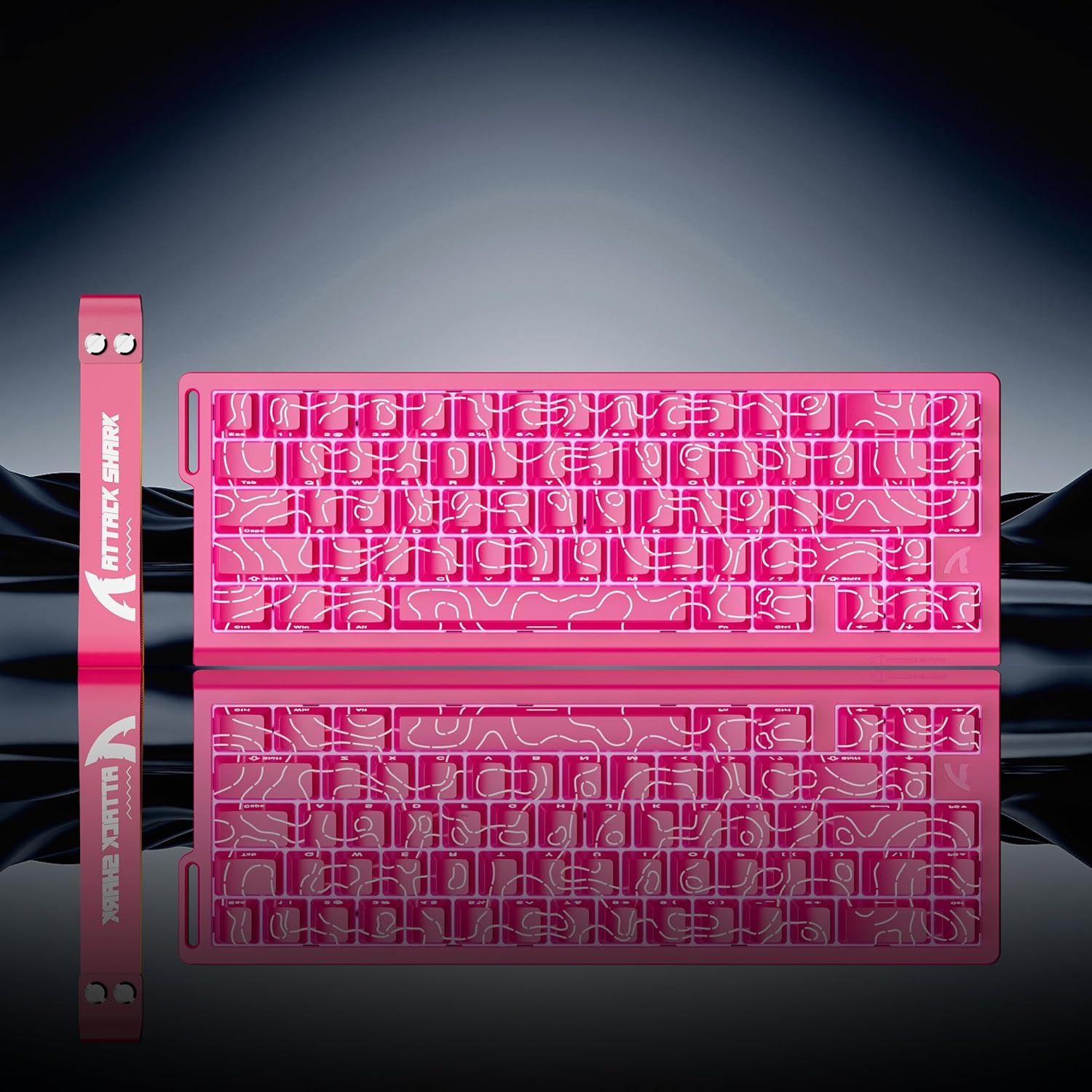 Keyboard Gaming Mac - Keyboard ATTACK SHARK X68 HE 8000Hz