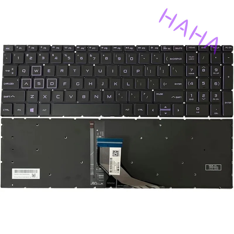 Gaming Keyboard Hp - H+ Pengganti Lampu Latar Keyboard Ungu