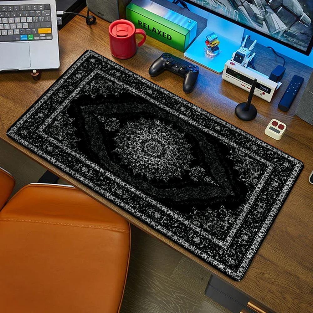 Keyboard Gaming Black - Karpet Persia Hitam Baru Alas Mouse