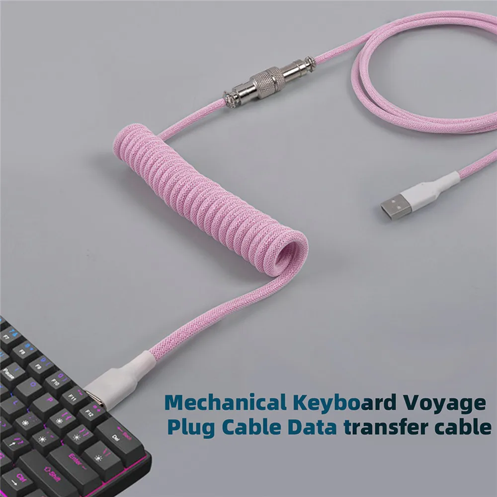 Gaming Keyboard Type C - Kabel Melingkar Keyboard Mekanis Baru Kabel