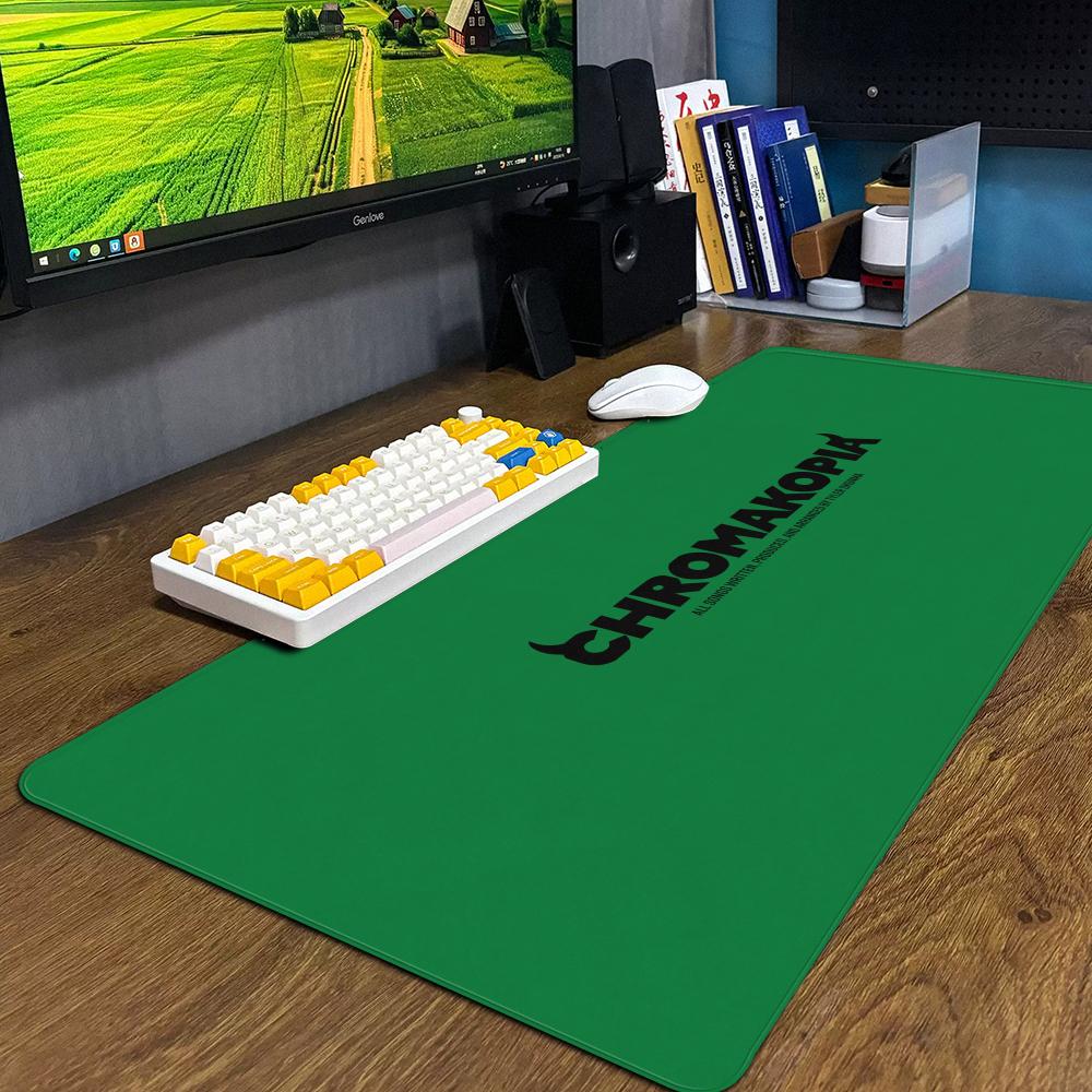 Keyboard Mouse Bundle Gaming - Chromakopia MousePad MouseMat XXL Aksesori Komputer