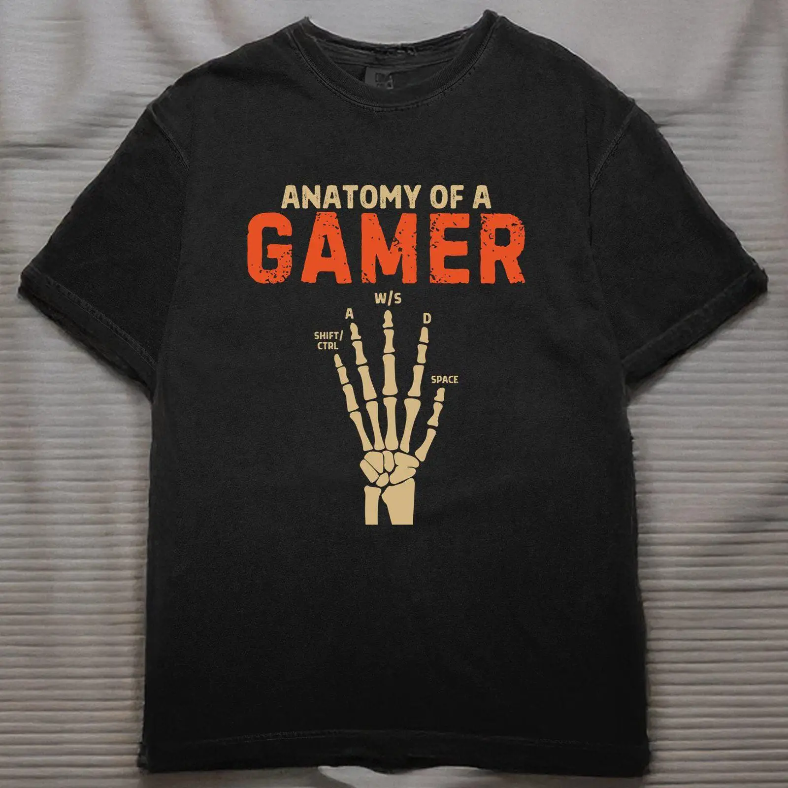 Gaming Keyboard Top - Anatomi Kerangka Tangan Gamer Keyboard WASD
