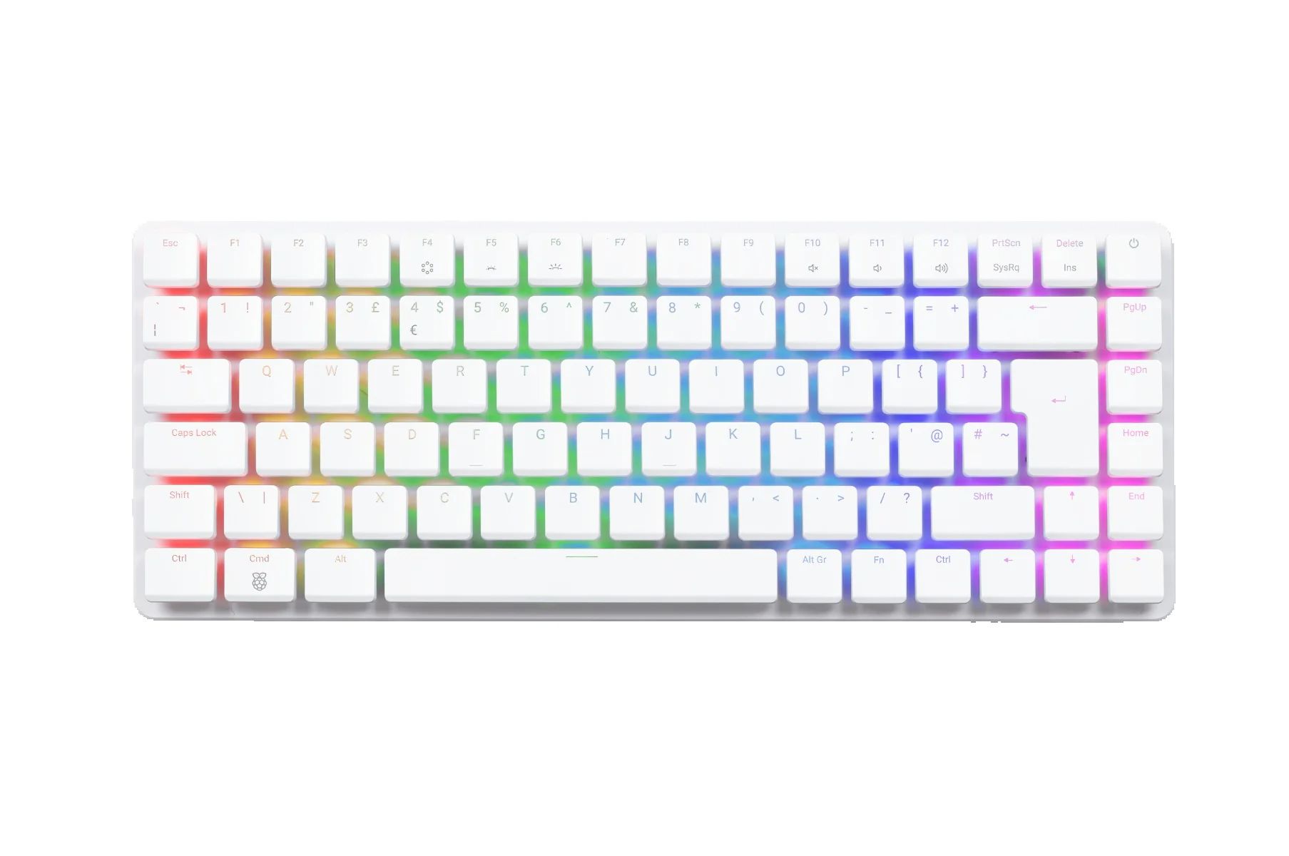 Gaming Keyboard Mechanical - Komputer Raspberry Pi 500+ Plus Komputer