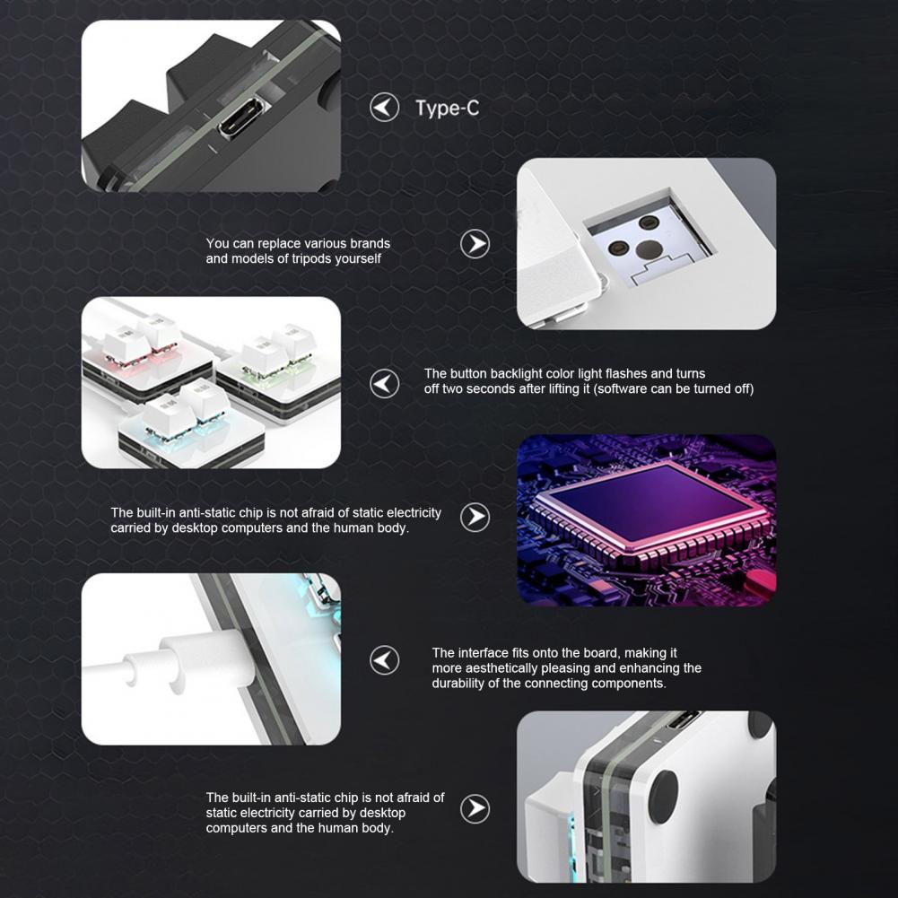 Gaming Keyboard Type C - Kabel Data Ponsel, Keyboard Mekanik Mini