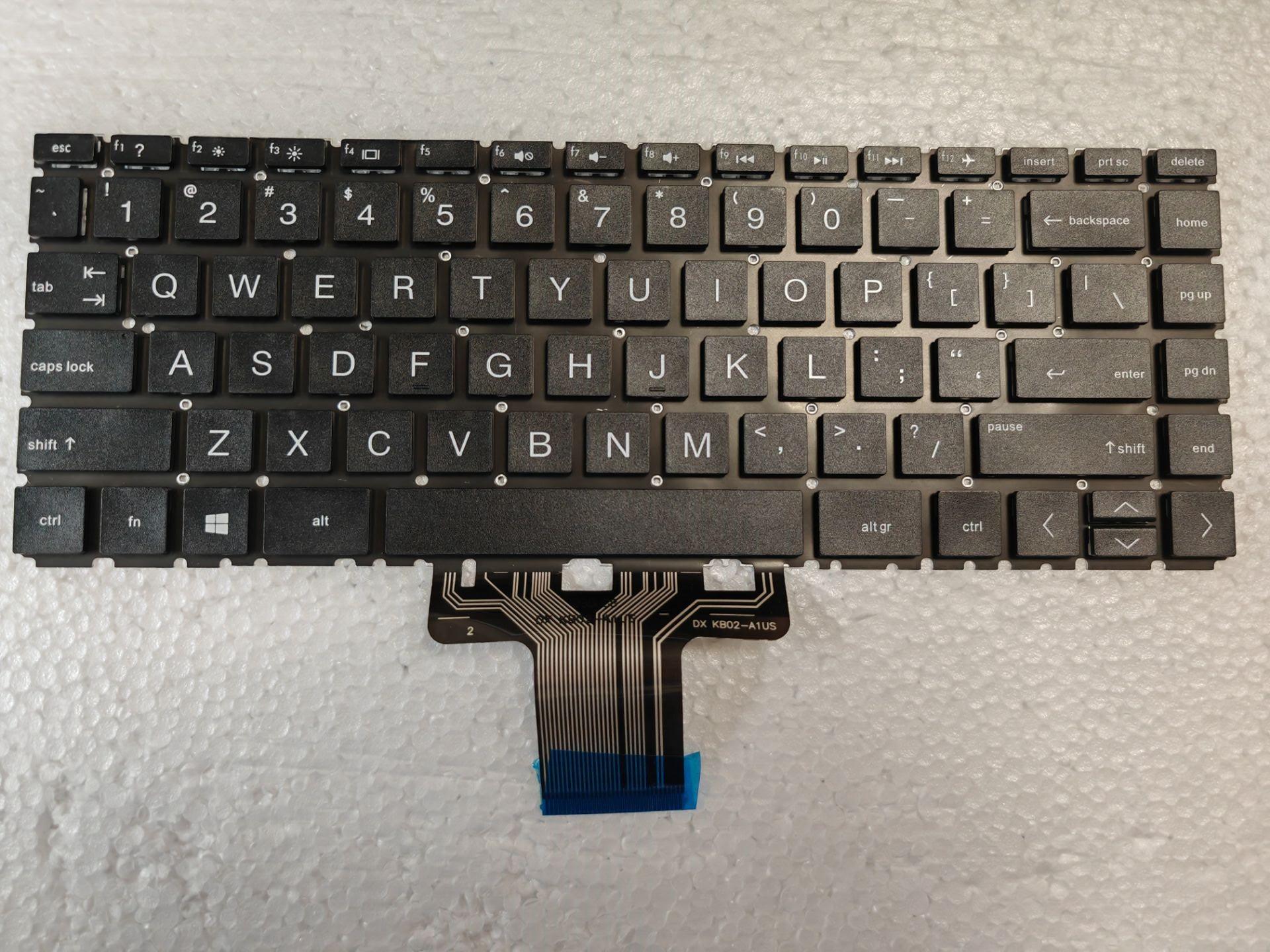 Gaming Keyboard Hp - Keyboard hitam tanpa lampu latar untuk