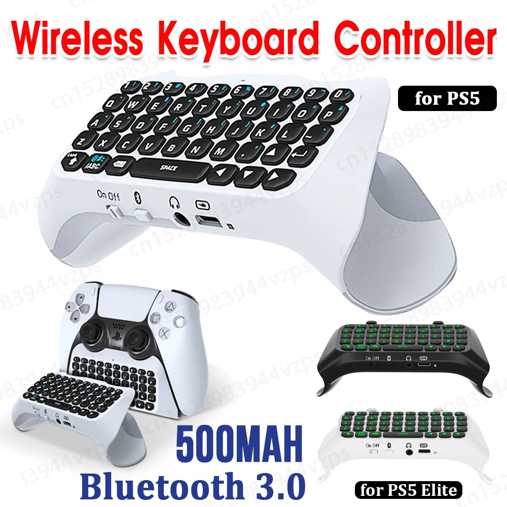Gaming Keyboard Mini - Papan Ketik Pegangan Game Pengontrol Nirkabel