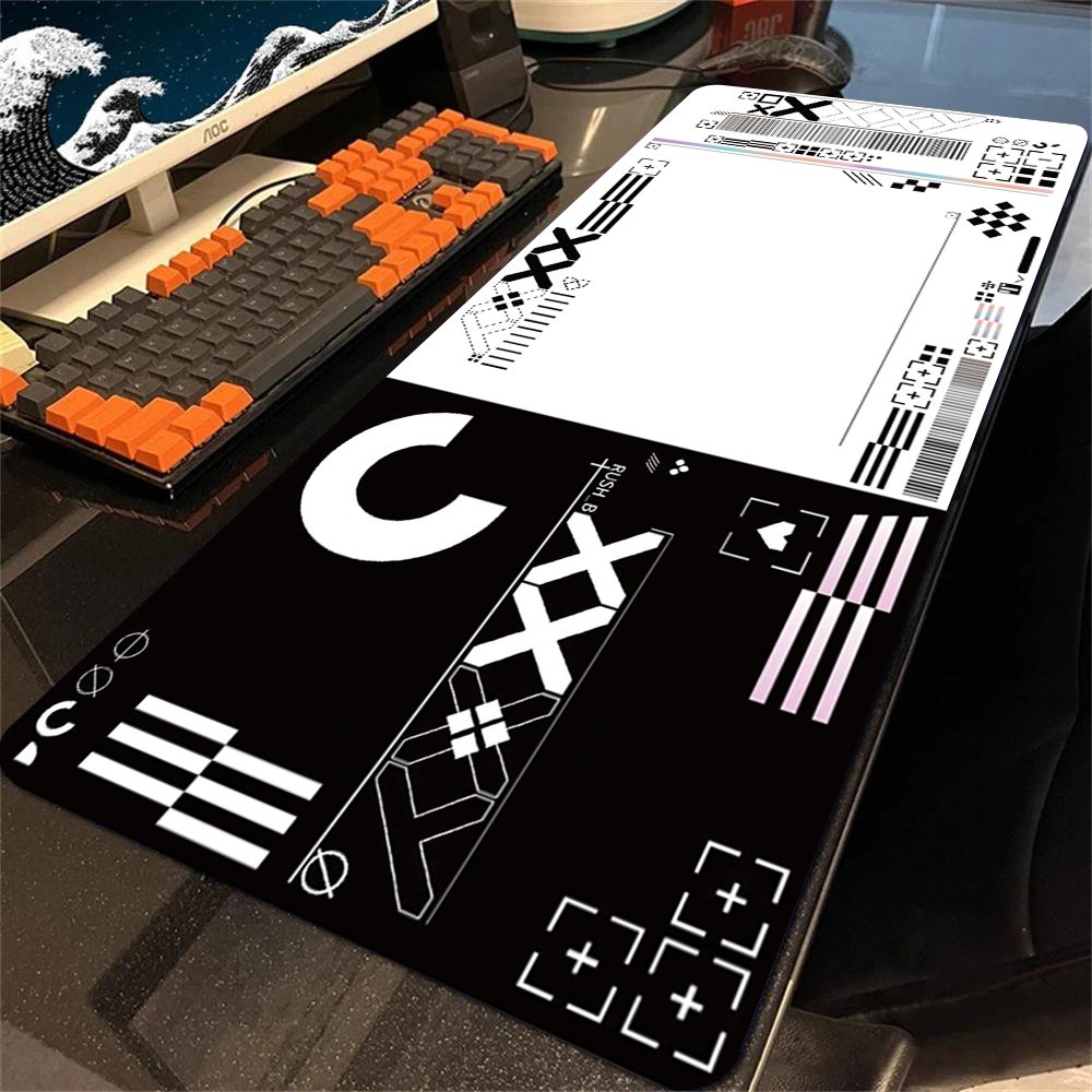 Keyboard Mouse Bundle Gaming - XXL Mouse Pad Besar Mousepad Keyboard