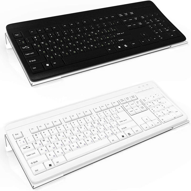 Gaming Keyboard Ergonomics - Penyangga Keyboard Ergonomis Akrilik Transparan, Sudah