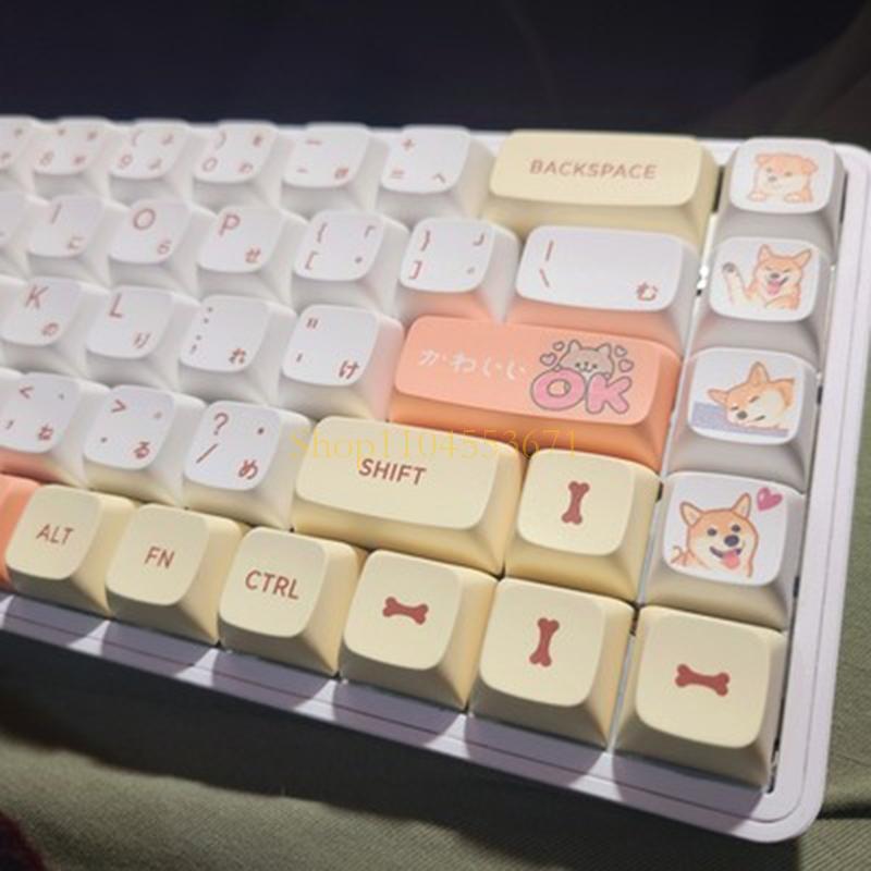 Gaming Keyboard Best - Set Sublimasi Pewarna PBT Keycap Profil