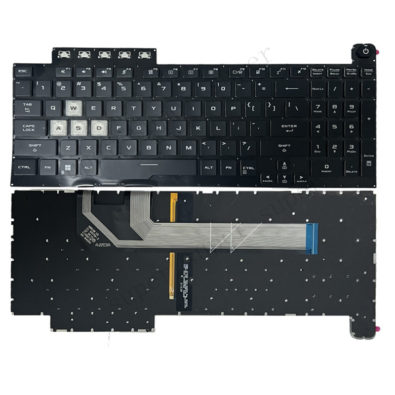 S++ Keyboard Backlit Hitam AS  - Gaming Keyboard Asus ulasan dan harga