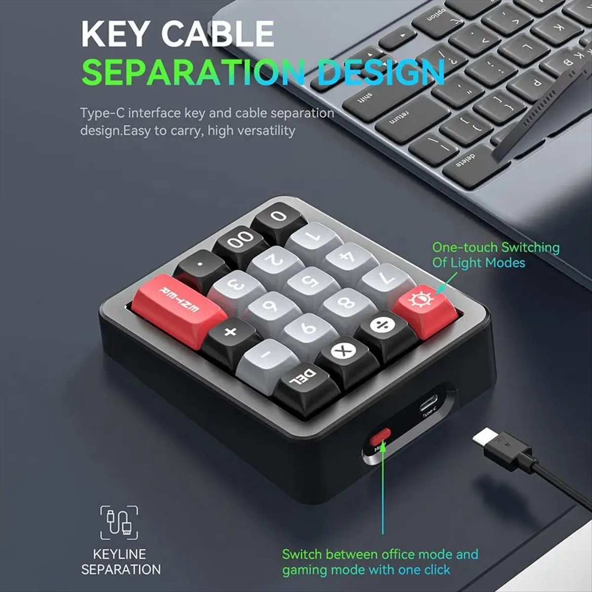 A43M K812 Keyboard Mekanik Ber - Keyboard Gaming Mac ulasan dan harga