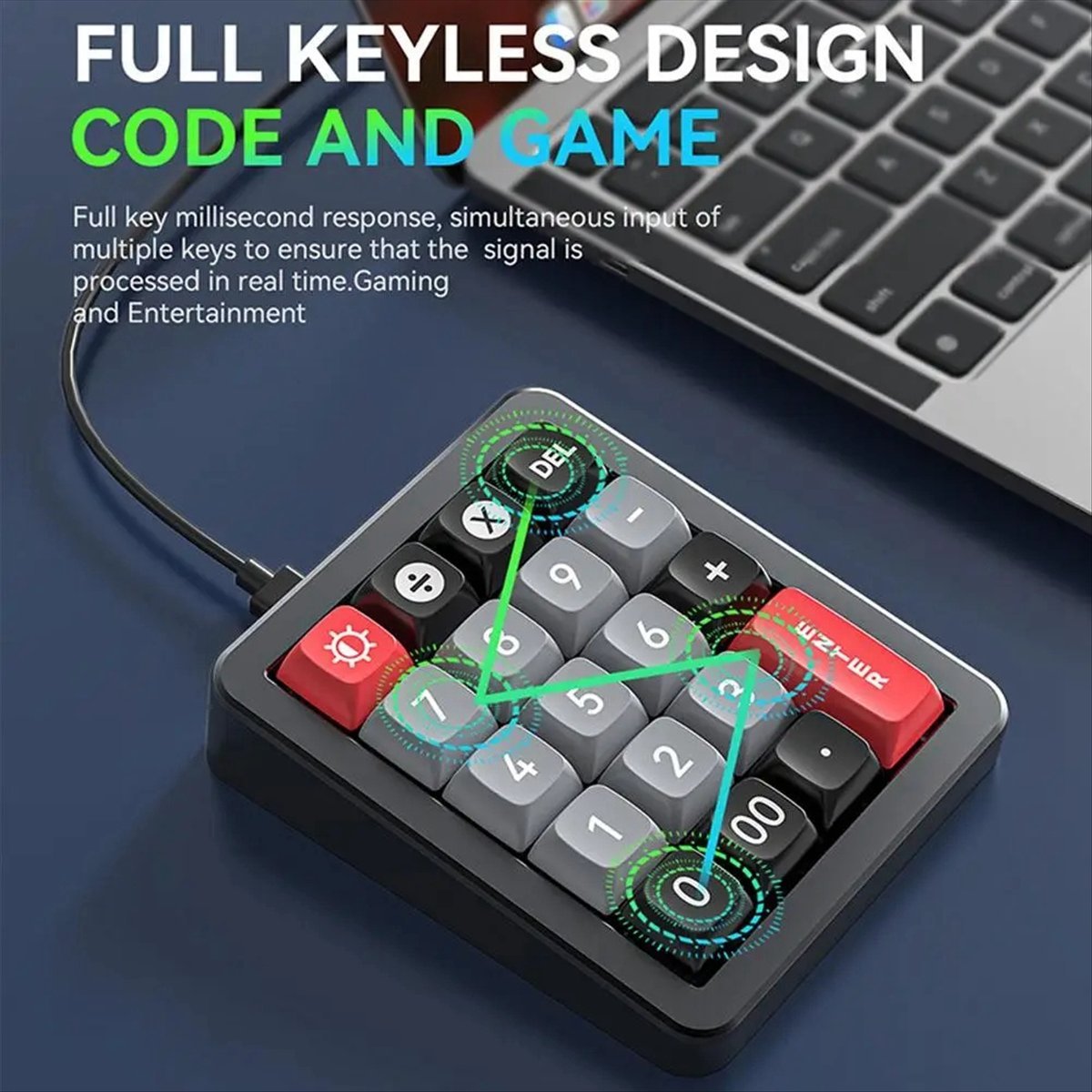 A43M K812 Keyboard Mekanik Ber - Keyboard Gaming Mac ulasan dan harga