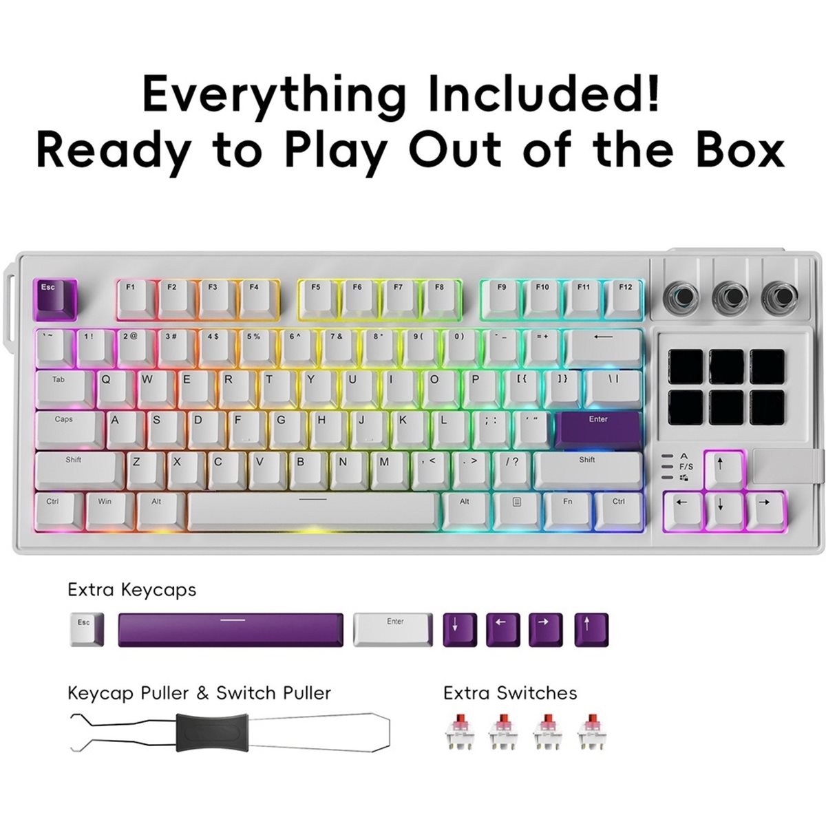 perbarui. K1 PRO Keyboard Meka - Gaming Keyboard Ergonomics ulasan dan harga