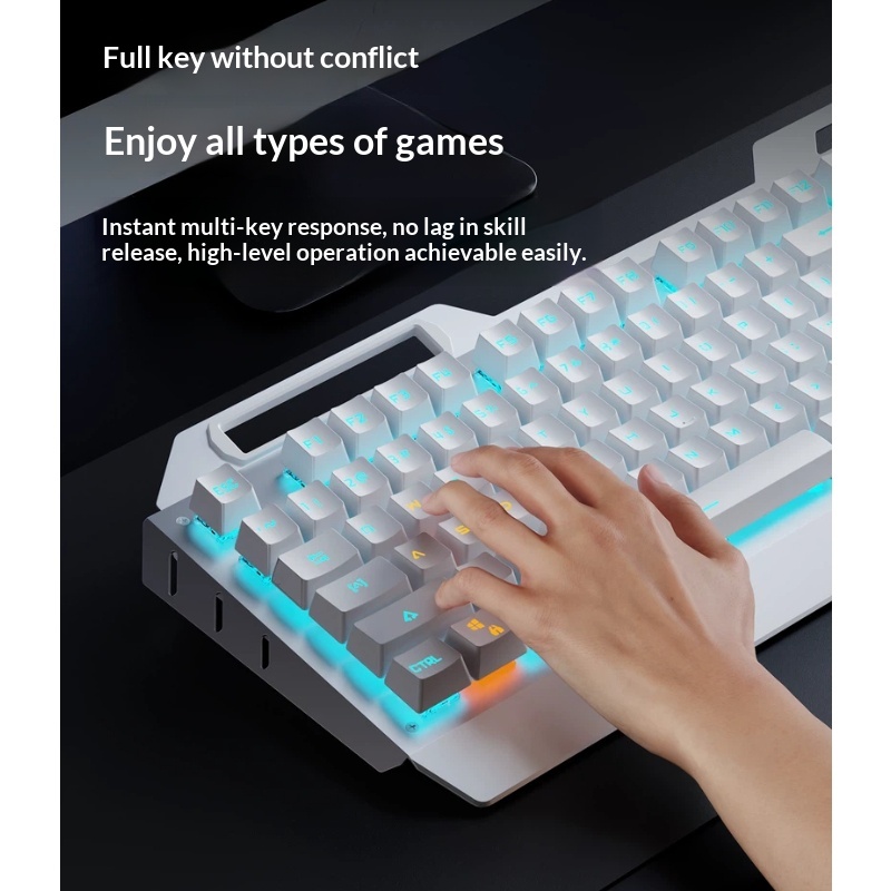 Eweadn Tk900 Keyboard Mekanik  - Gaming Keyboard And Mouse Set ulasan dan harga