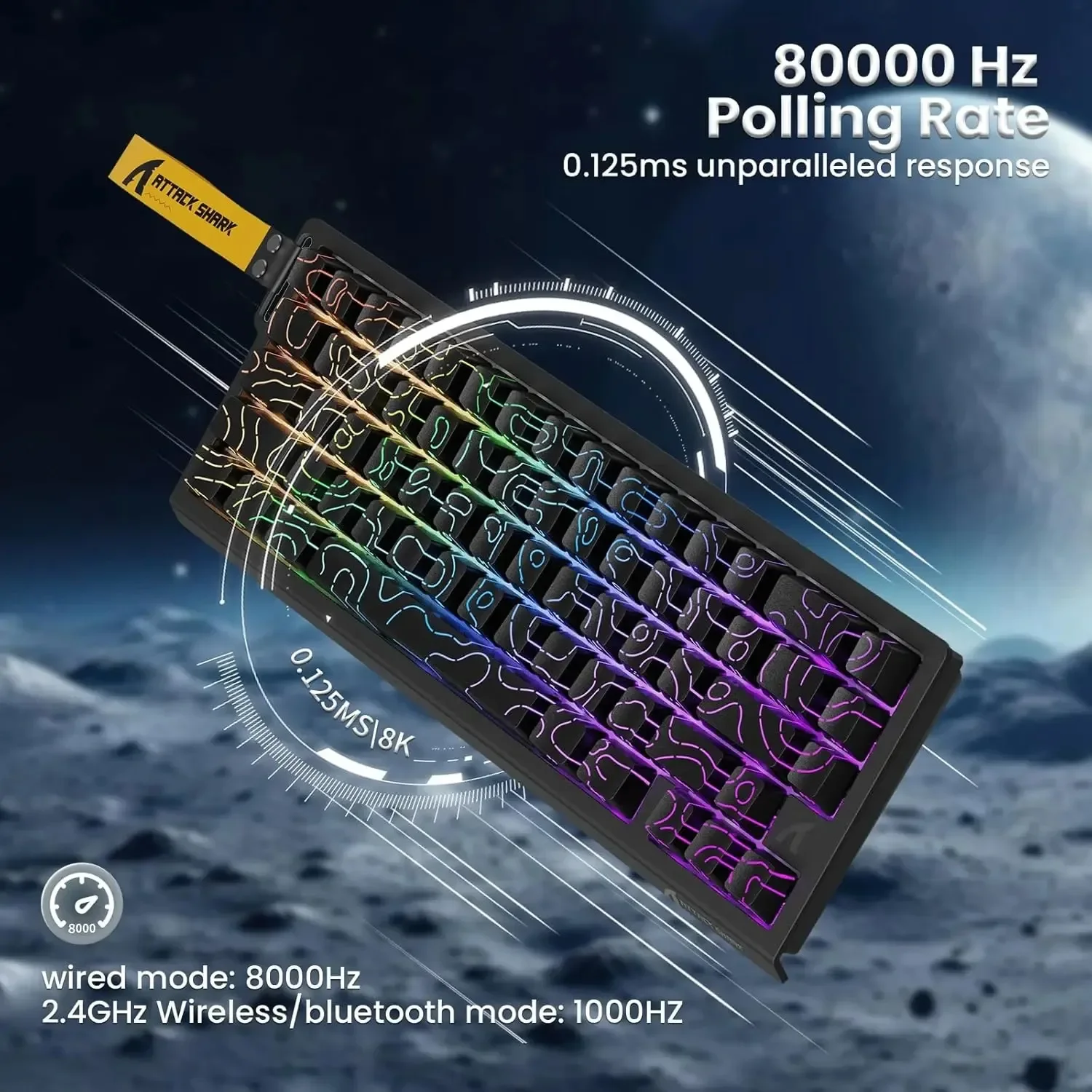 Keyboard Gaming Nirkabel Attac - Keyboard Gaming Mac ulasan dan harga