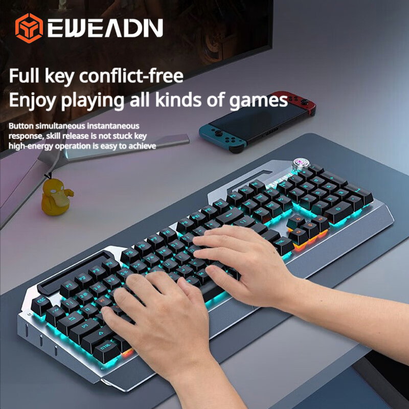 EWEADN TK900 Keyboard Mekanik  - Gaming Keyboard And Mouse Combo ulasan dan harga