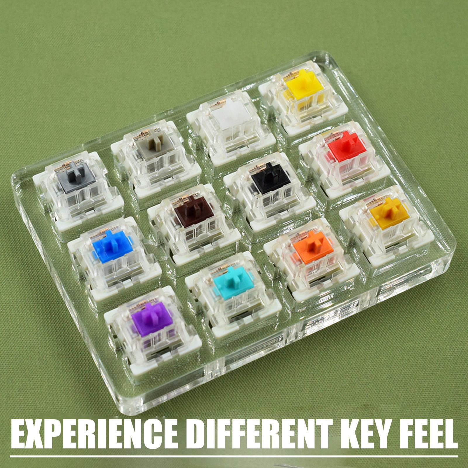 Tester sakelar sumbu 9/12 peng - Gaming Keyboard Test ulasan dan harga