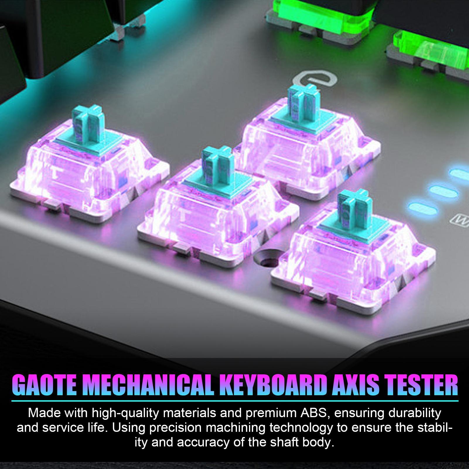 Tester sakelar sumbu 9/12 peng - Gaming Keyboard Test ulasan dan harga