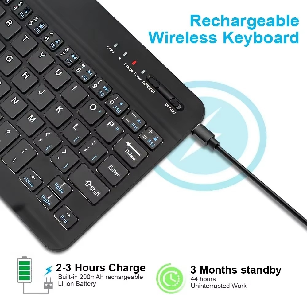Keyboard Nirkabel Bluetooth 5. - Gaming Keyboard Mini ulasan dan harga