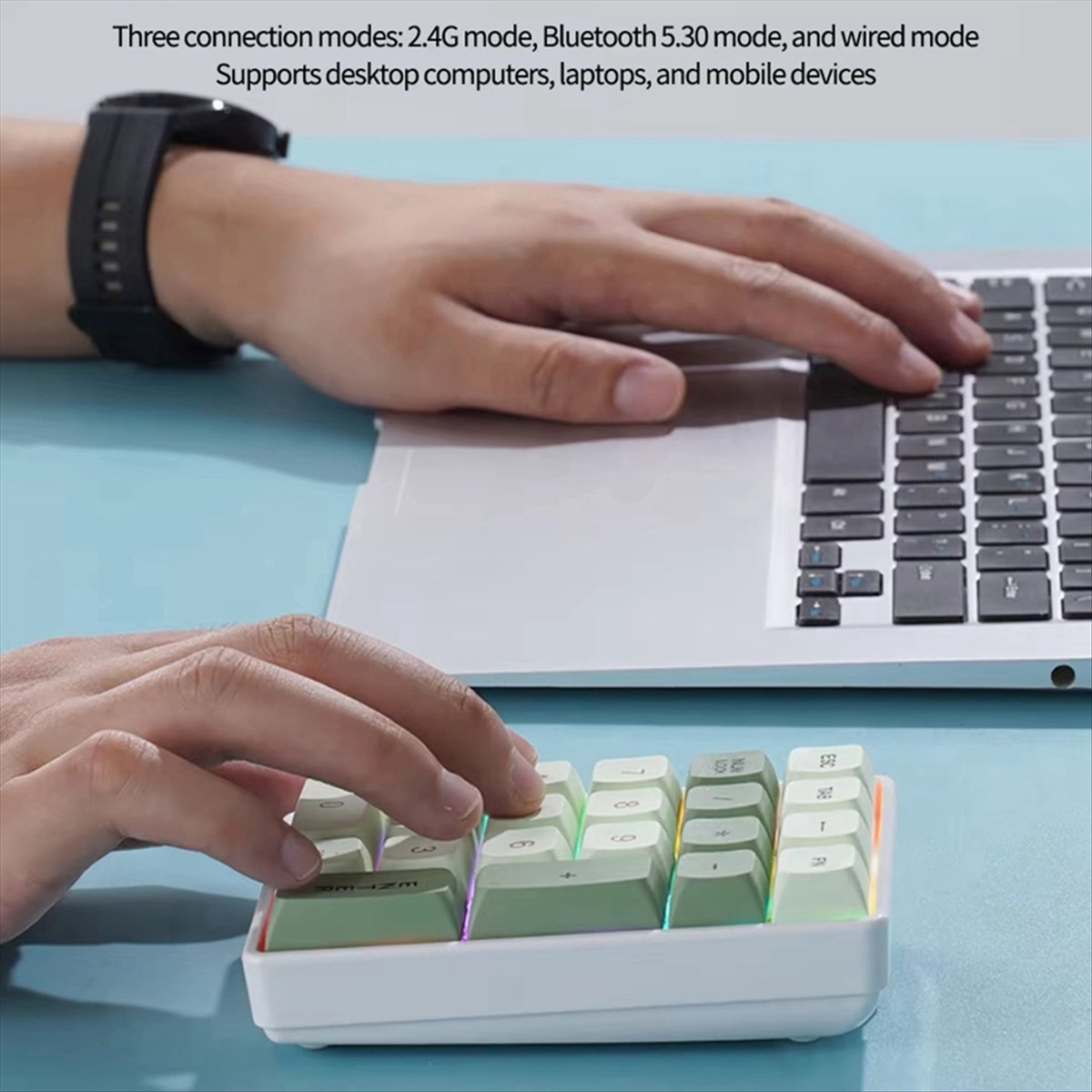 N86R 21 Tombol Keyboard Mini 2 - Gaming Keyboard No Number Pad ulasan dan harga