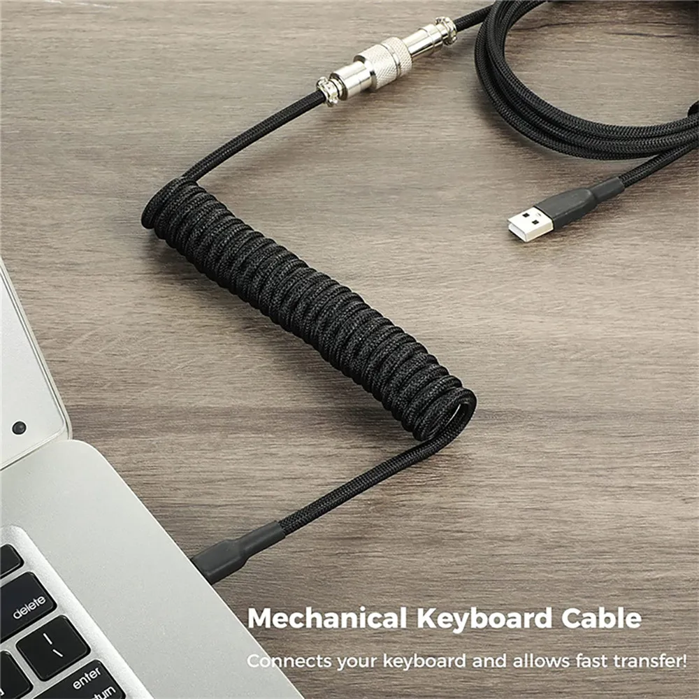 Kabel Melingkar Keyboard Mekan - Gaming Keyboard Type C ulasan dan harga