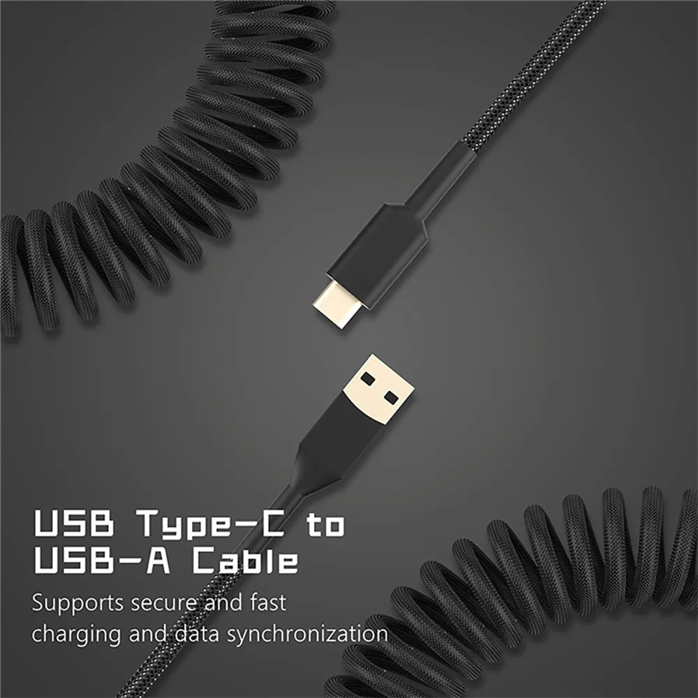 Kabel Melingkar Keyboard Mekan - Gaming Keyboard Type C ulasan dan harga