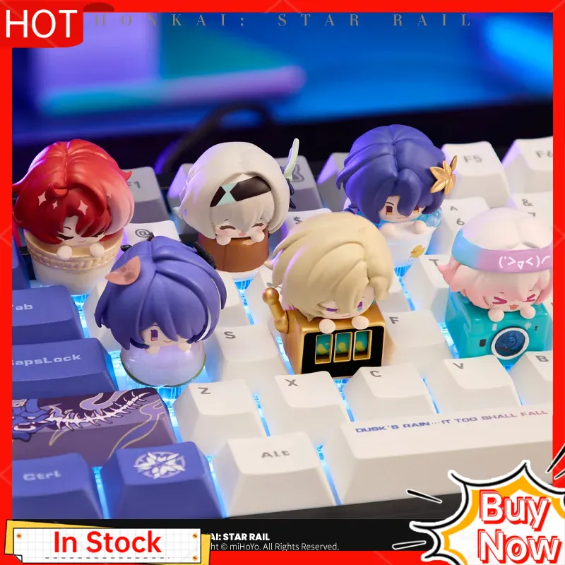 Mihoyo Honkai Star Rail Anime  - Gaming Keyboard Mechanical ulasan dan harga