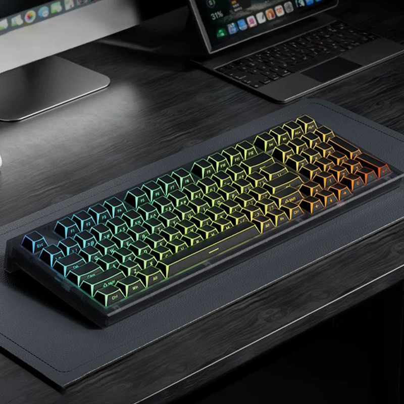 Set Keycap PBT Black Shadow Fo - Keyboard Gaming Black ulasan dan harga