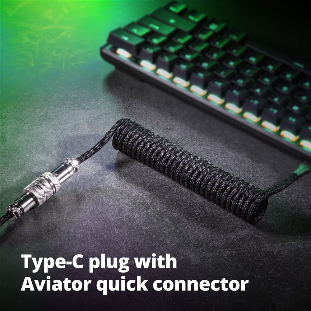 Kabel gulung Keyboard mekanis, - Gaming Keyboard Type C ulasan dan harga