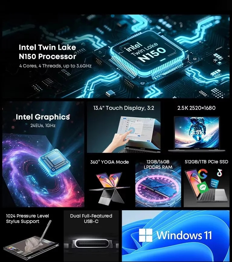 Laptop 2-in-1 CHUWI FreeBook I - Gaming Keyboard Not Typing ulasan dan harga