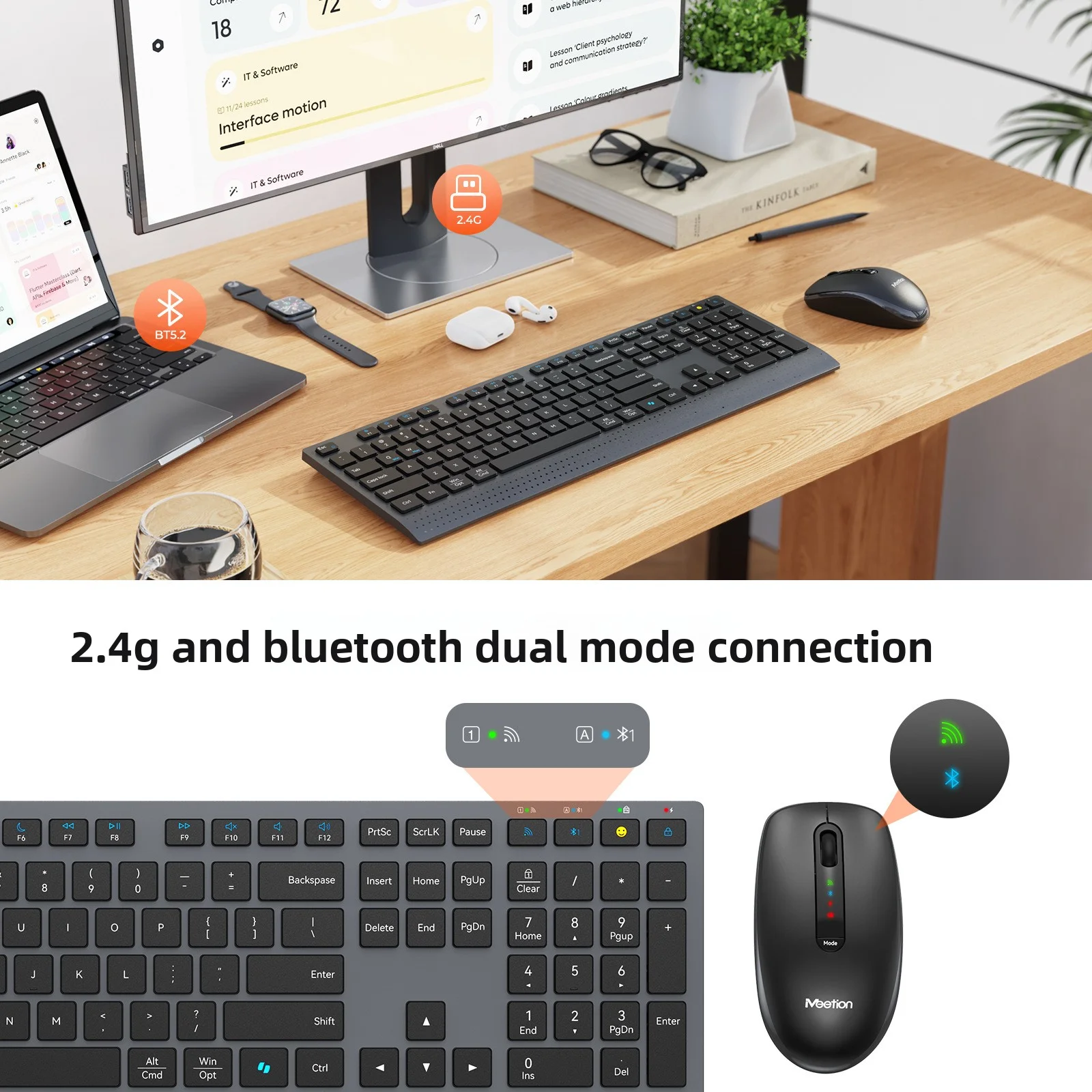 Set Mouse Keyboard Nirkabel Mo - Gaming Keyboard And Mouse Set ulasan dan harga