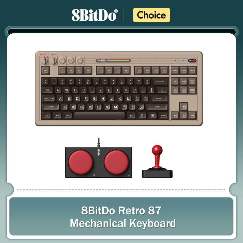 Keyboard Mekanis Retro 8BitDo, - Gaming Keyboard Mechanical ulasan dan harga