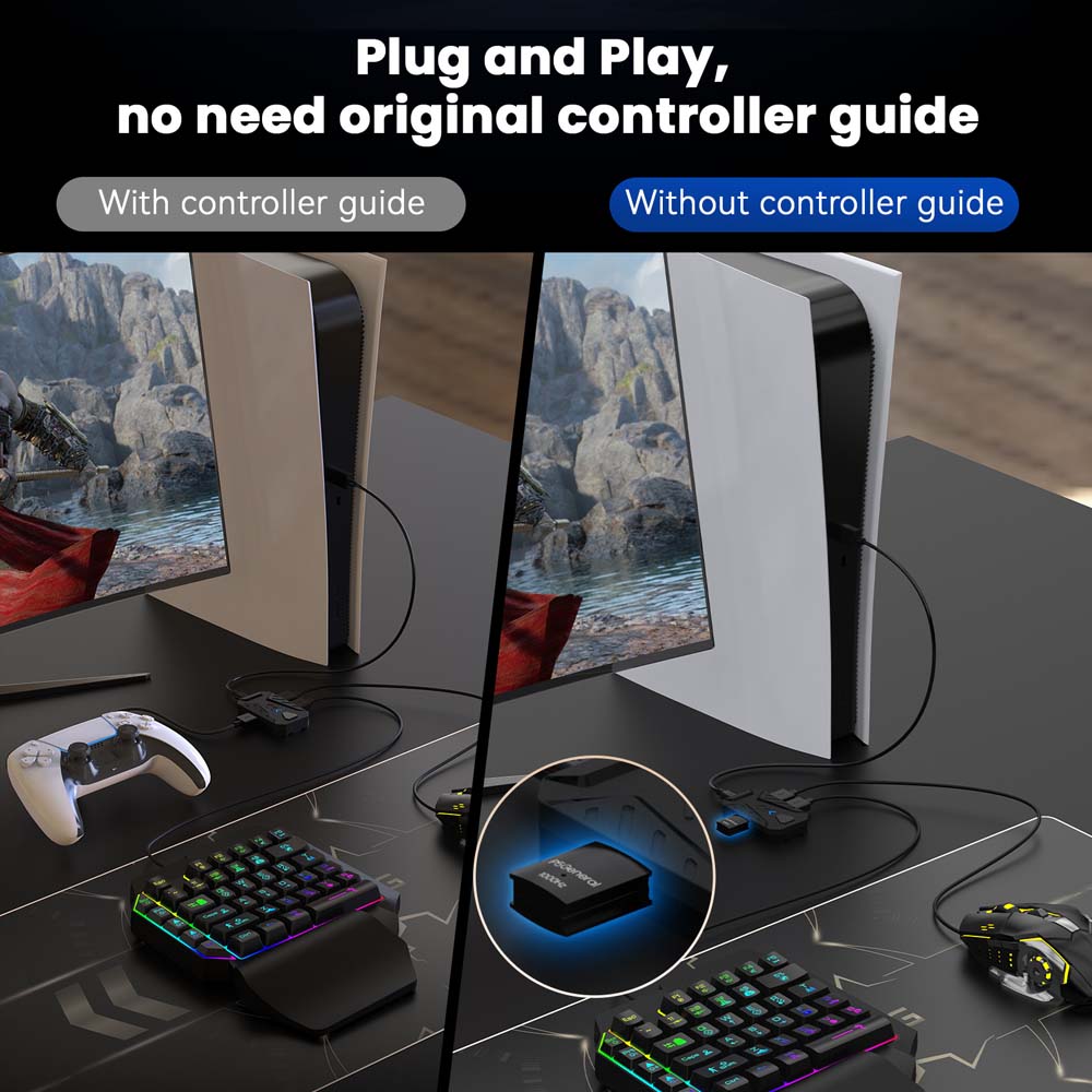 Untuk PS5 Gaming Keyboard Mous - Gaming Keyboard And Mouse Combo ulasan dan harga