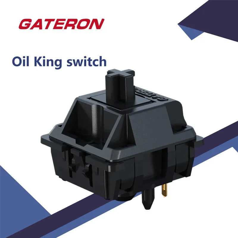 Gateron Oil King Switch 5 Pin  - Keyboard Gaming Black ulasan dan harga