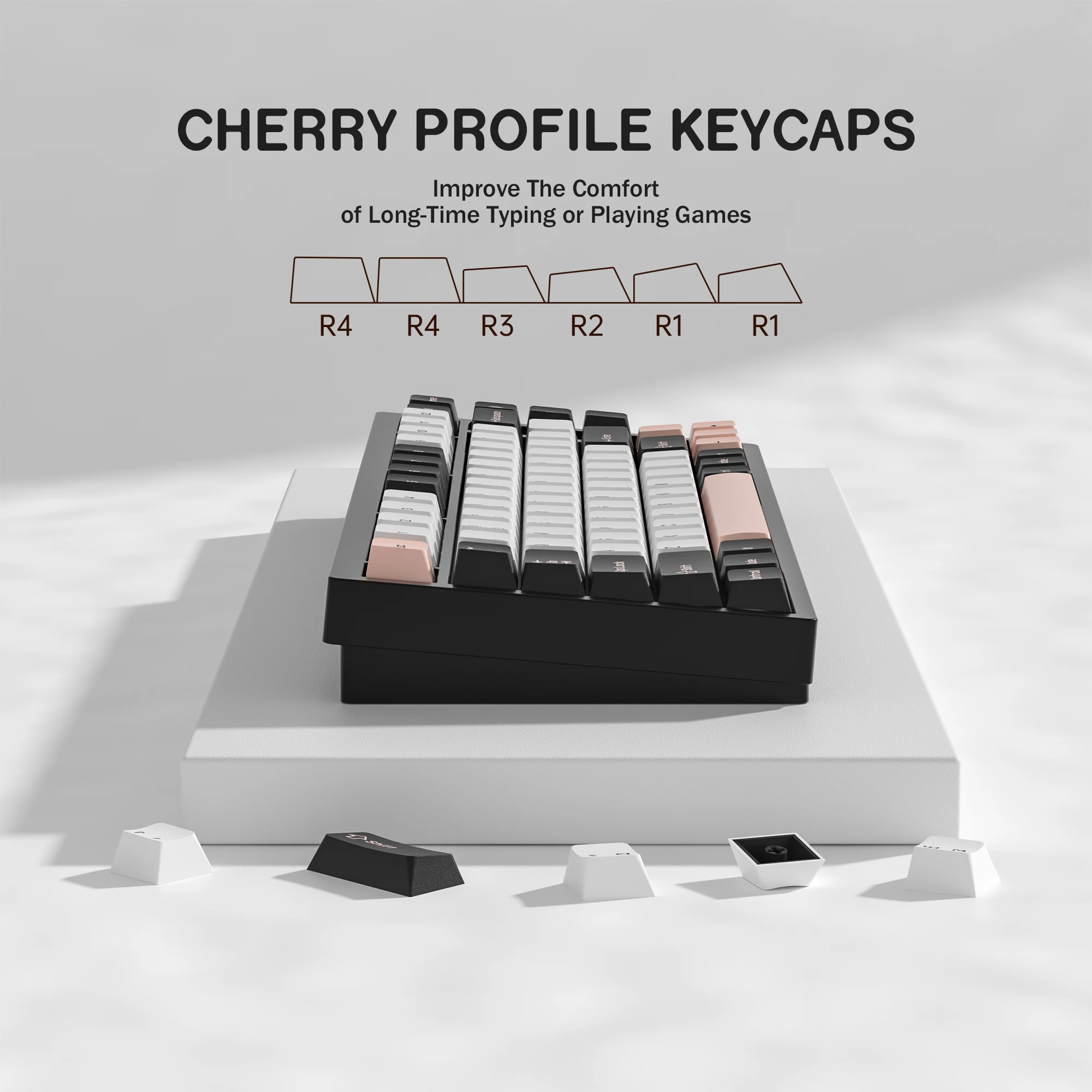 KBDiy GMK Olivia Keycaps untuk - Gaming Keyboard No Number Pad ulasan dan harga