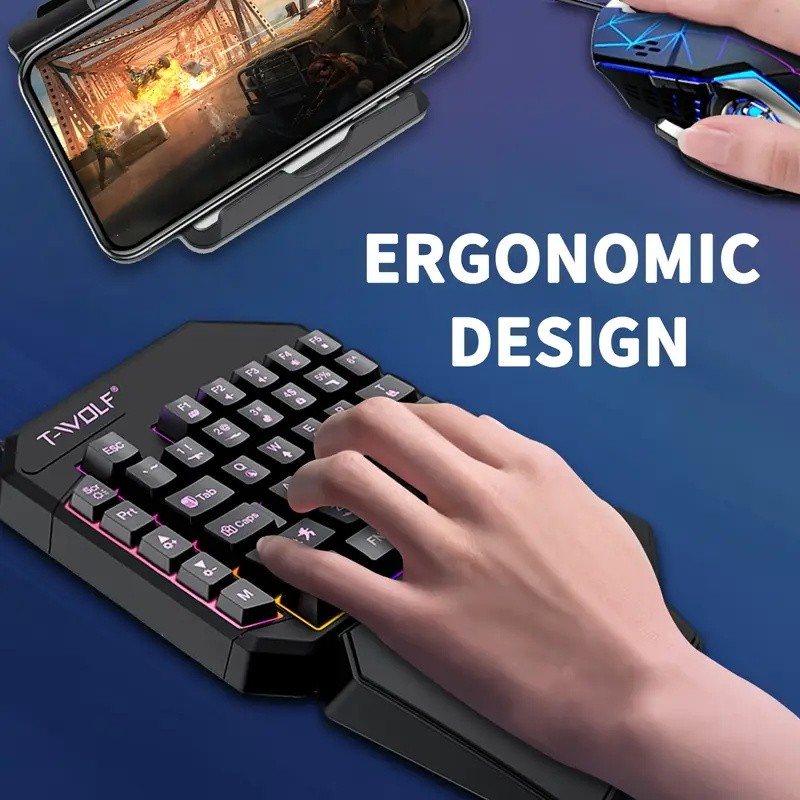 FocusOnPC TF900 2-in-1 Mobile  - Gaming Keyboard And Mouse Set ulasan dan harga