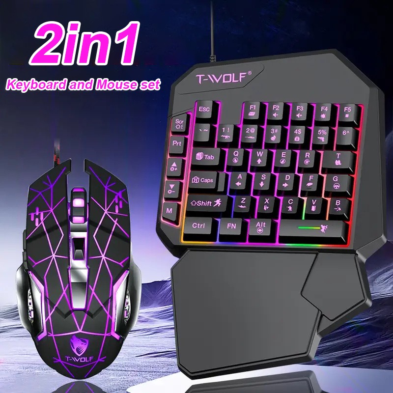 FocusOnPC TF900 2-in-1 Mobile  - Gaming Keyboard And Mouse Set ulasan dan harga