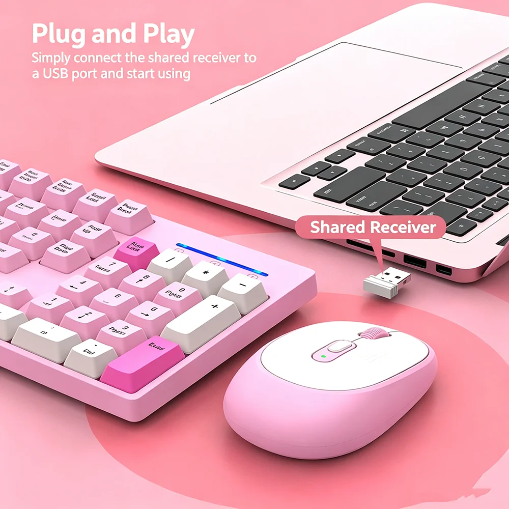 KEBIDUMEI Set Keyboard dan Mou - Gaming Keyboard And Mouse Set ulasan dan harga