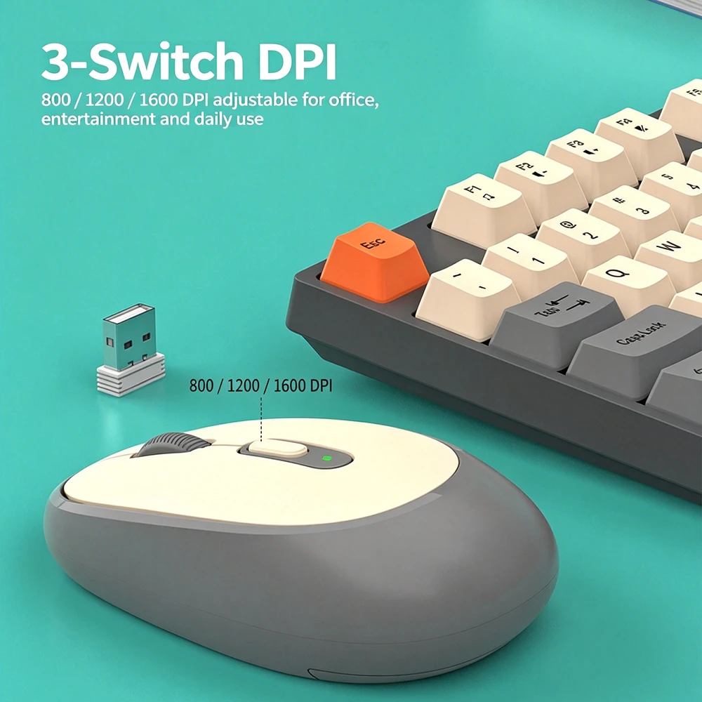 KEBIDUMEI Set Keyboard dan Mou - Gaming Keyboard And Mouse Set ulasan dan harga