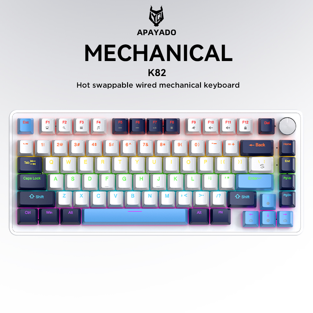 APAYADO K82 Keyboard Mekanik,  - Keyboard Gaming Mac ulasan dan harga