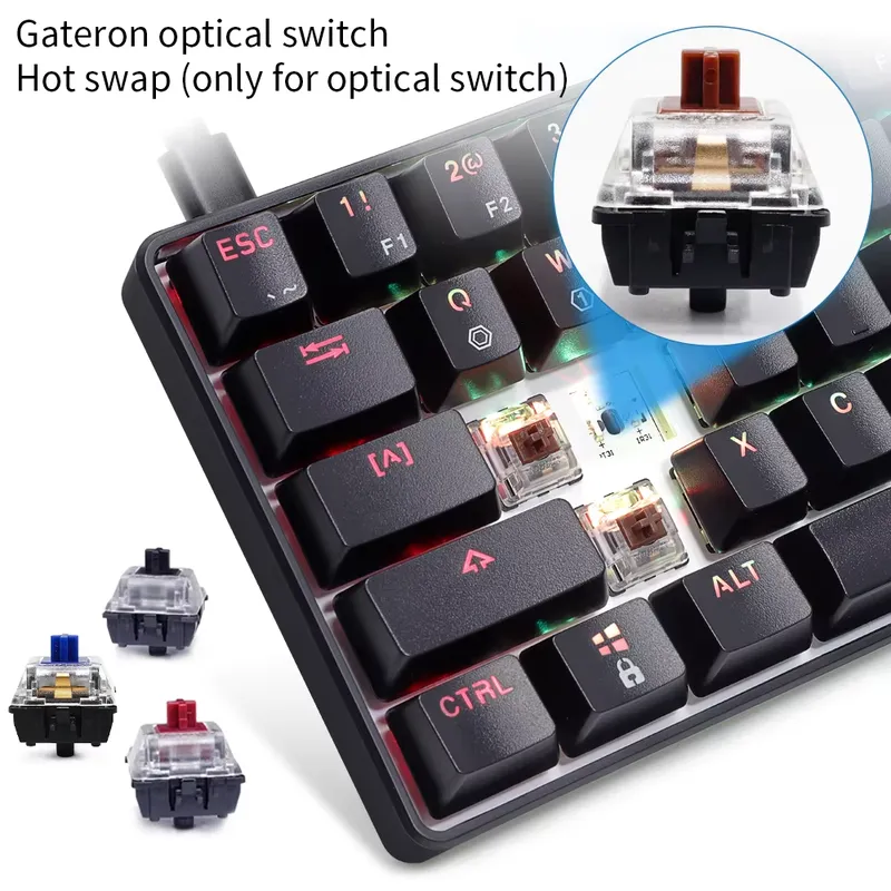 Keyboard Mekanik Gaming Mini 6 - Gaming Keyboard Mechanical ulasan dan harga