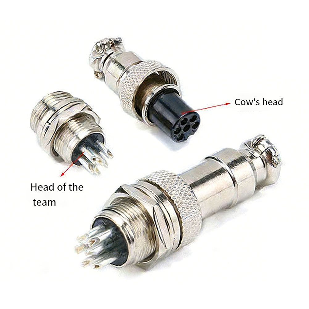 5 Buah GX16 2/3/4/5 Pin Steker - Aviator Connector Kit ulasan dan harga