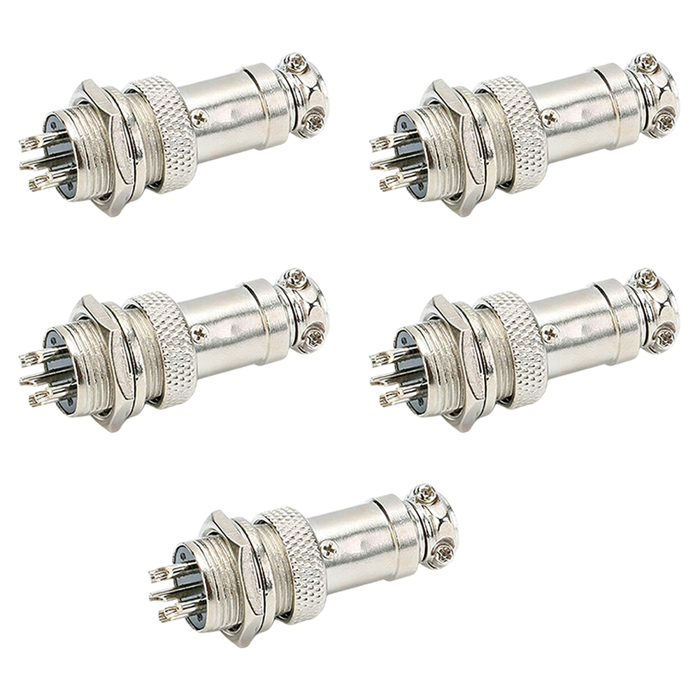 5 Buah GX16 2/3/4/5 Pin Steker - Aviator Connector Kit ulasan dan harga