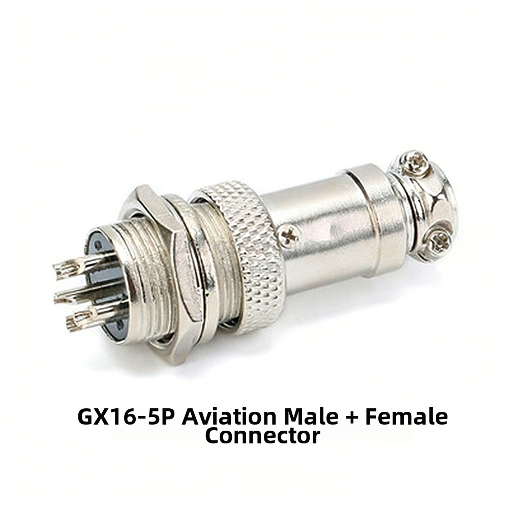 5 Buah GX16 2/3/4/5 Pin Steker - Aviator Connector Kit ulasan dan harga