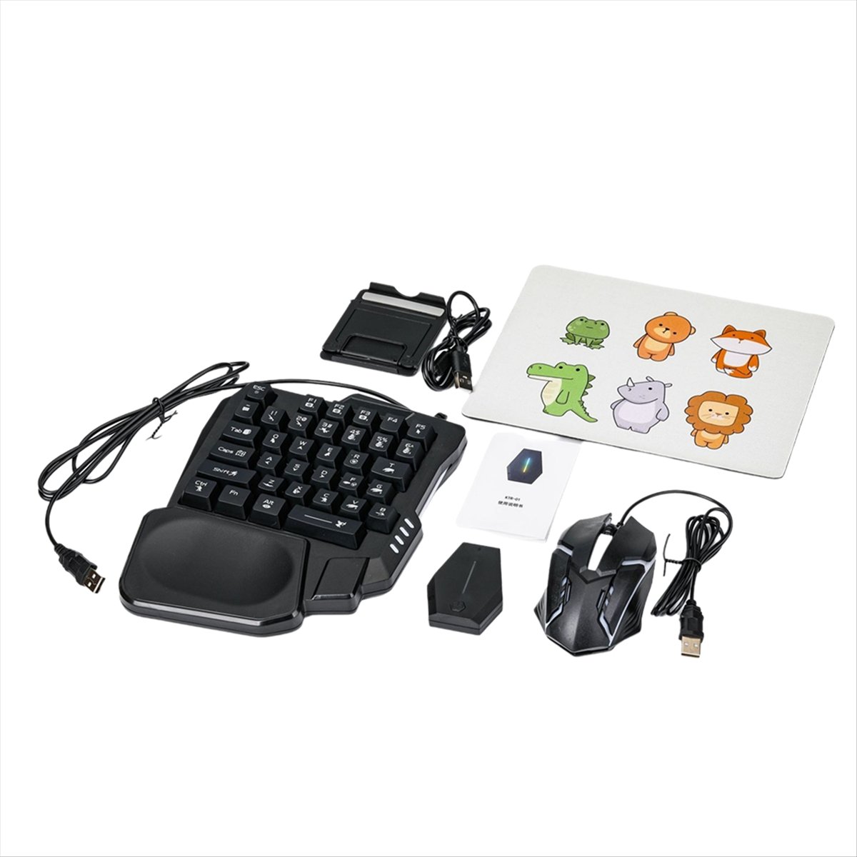 ★ ▲   35Key Ergonomics RGB Gam - Gaming Keyboard And Mouse Combo ulasan dan harga