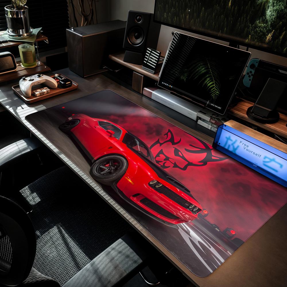 D-DodgeS Car Cool Mouse Pad XX - Gaming Keyboard High Ground ulasan dan harga
