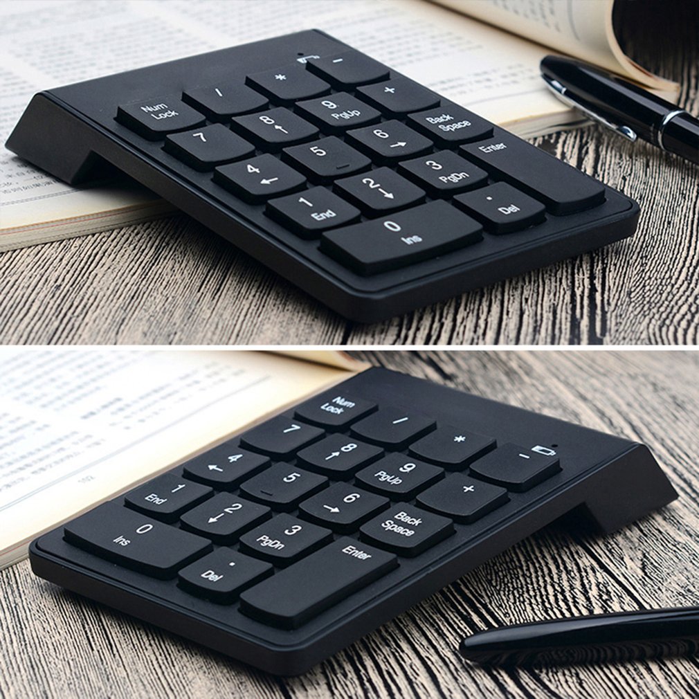 18 Tombol 2.4G Keyboard Nirkab - Gaming Keyboard Mini ulasan dan harga