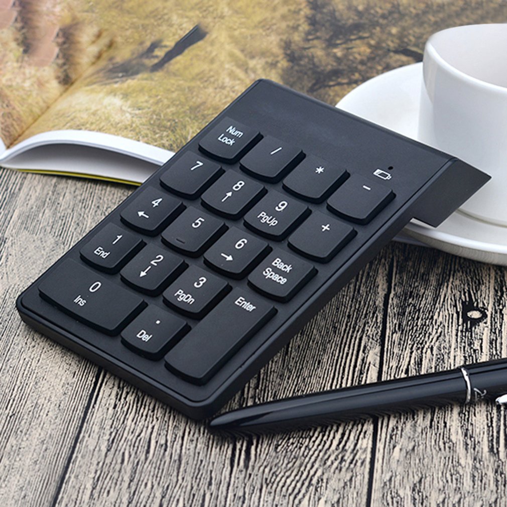 18 Tombol 2.4G Keyboard Nirkab - Gaming Keyboard Mini ulasan dan harga